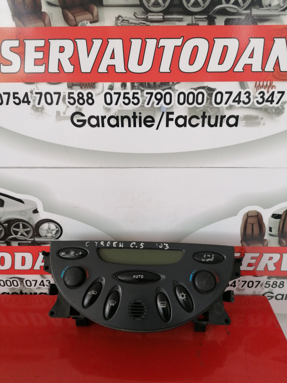 Panou comanda AC Citroen C5 (2001-2004) [DC_] 2.0 Motorina 2003, 96326398ZK
