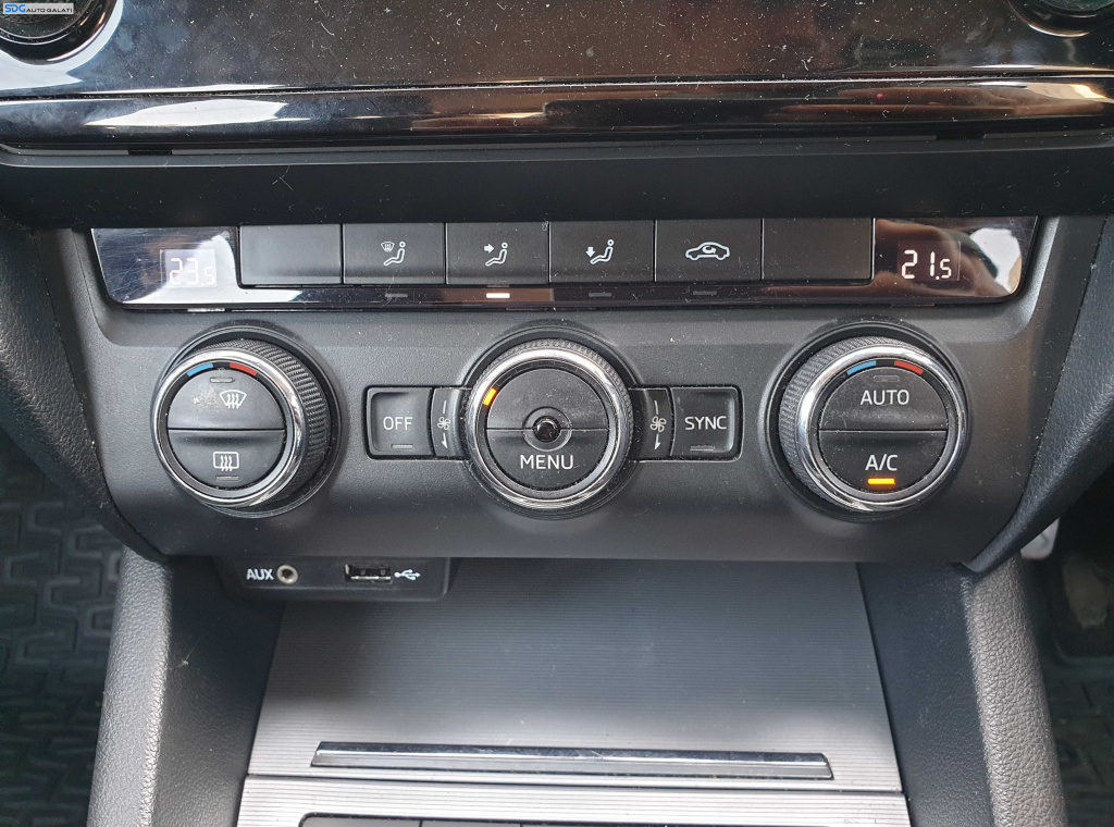 Panou Comanda AC Clima Climatronic Aer Conditionat Skoda Octavia 3 2013 - 2017 [K5841]