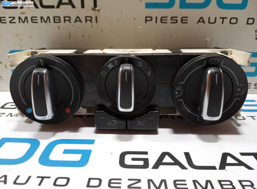 Panou Comanda AC Clima Volkswagen Polo 6R 2009 - 2018 Cod 6Q0819445 [M5971]