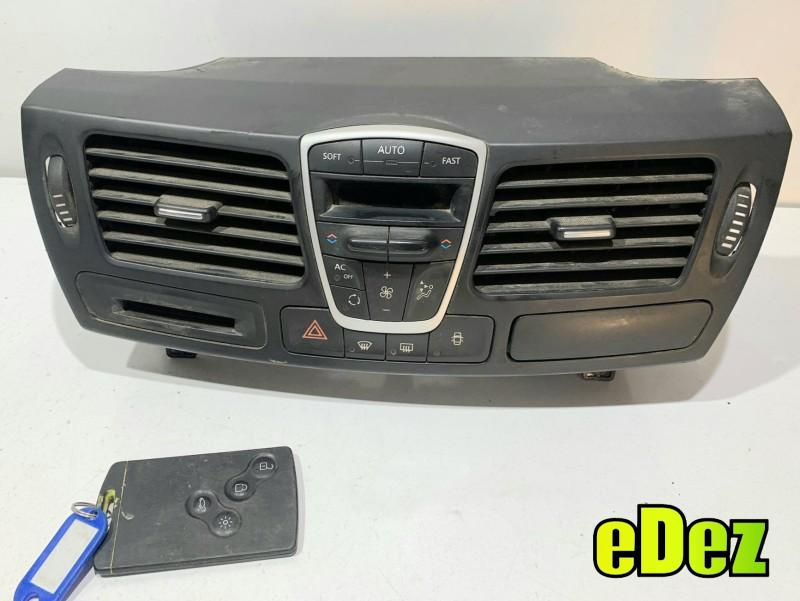Panou comanda ac cu grila ventilatie si contact cu cheie Renault Laguna 3 (2007-2010)