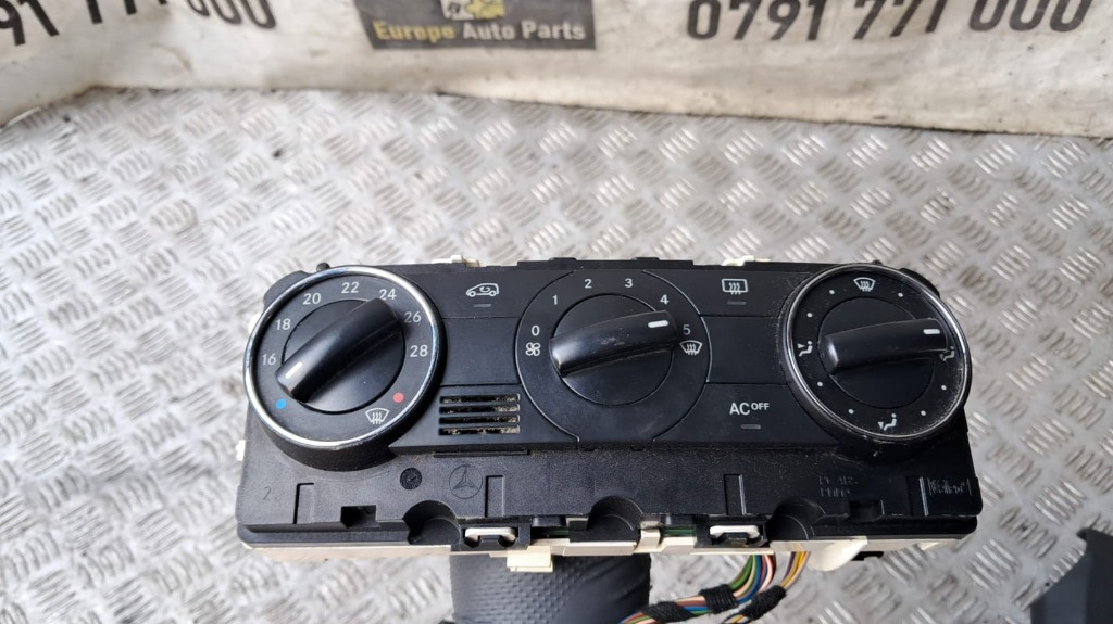 Panou comanda AC Mercedes B-class w245 , cod A1698300585