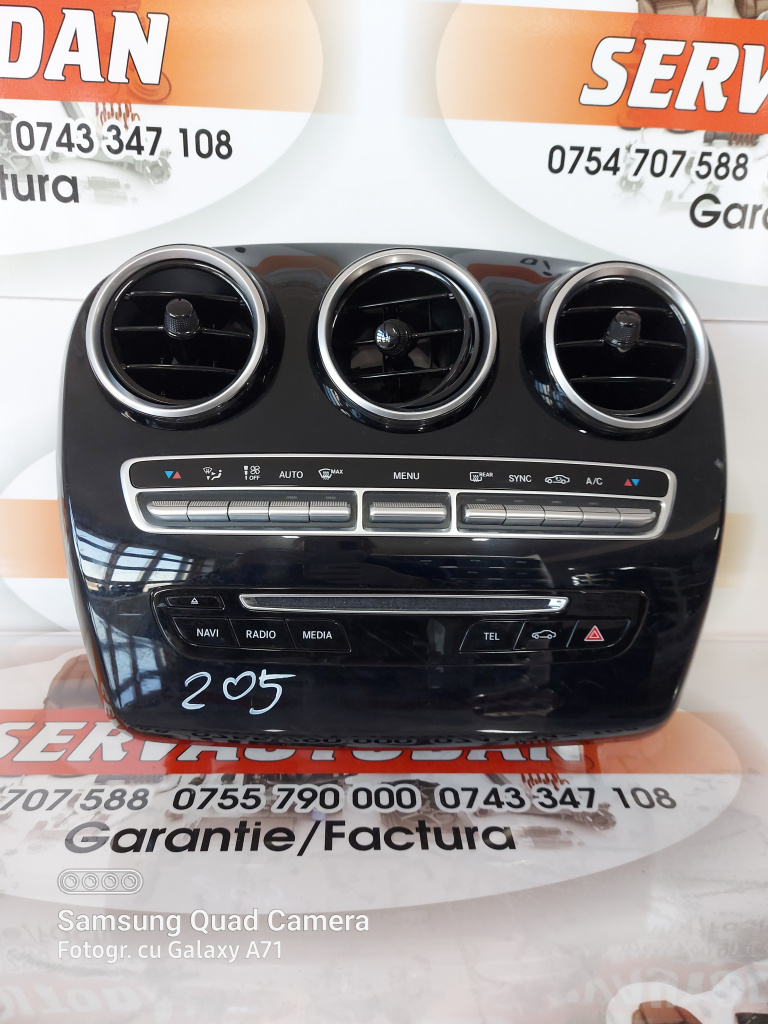 Panou comanda AC Mercedes-Benz C-Class (2015->) [W205] 2.2 Motorina 2018, A2059053601