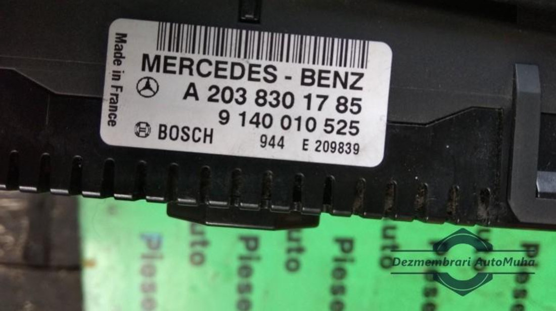 Panou comanda ac Mercedes C-Class (2001-2007) [W203] a2038301785