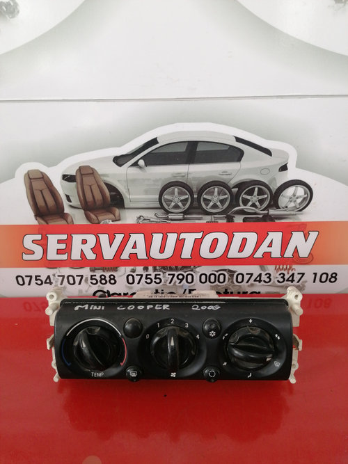 Panou comanda AC MINI Cooper (2001-2006) 1.6 Benzina 2006, 64111502214 / 64111502215