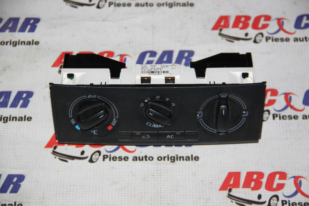 Panou comanda AC Skoda Roomster (5J) 2006-2015 5J0820045B