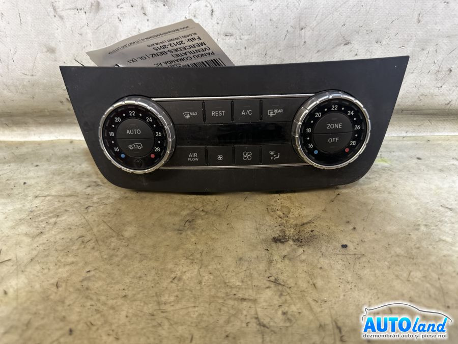 Panou Comanda Ac ventilatie A1669002012 Mercedes-Benz GL X166 2012-2015