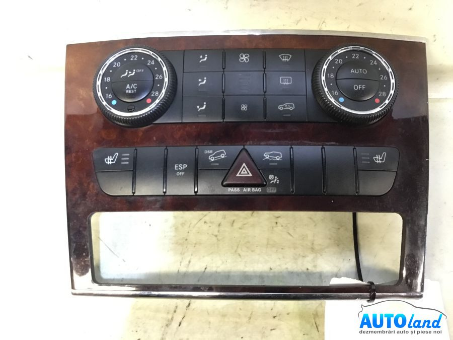 Panou Comanda Ac ventilatie A2518700289 Mercedes-Benz M-CLASS W164 2005