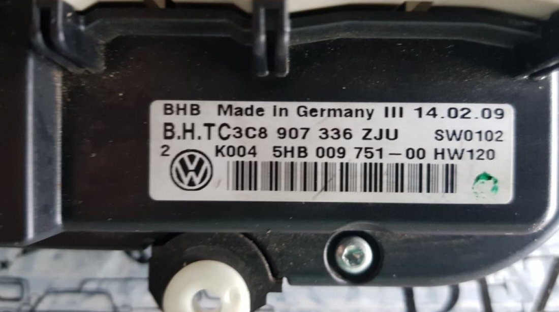 Panou comanda AC VW Golf 5 Plus 5hb009751