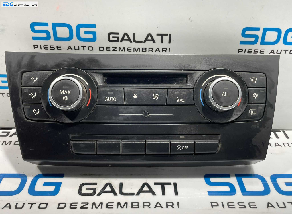 Panou Comanda Aer Conditionat AC Clima Climatronic BMW Seria 3 E90 E91 2004 - 2011 Cod 9248581 [L4237]