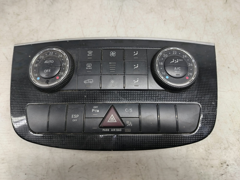 Panou comanda clima A2518707289 Mercedes-Benz ML W164 [2005 - 2008]
