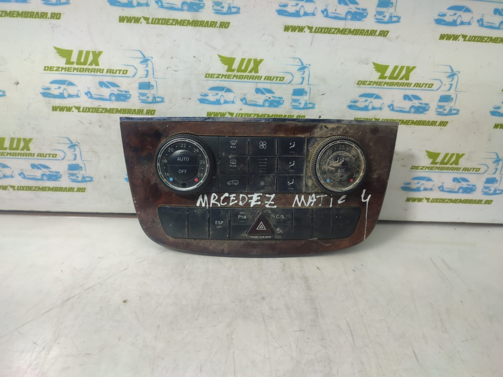 Panou comanda clima A2518707289 Mercedes-Benz R-Class W251 [2005 - 2010]
