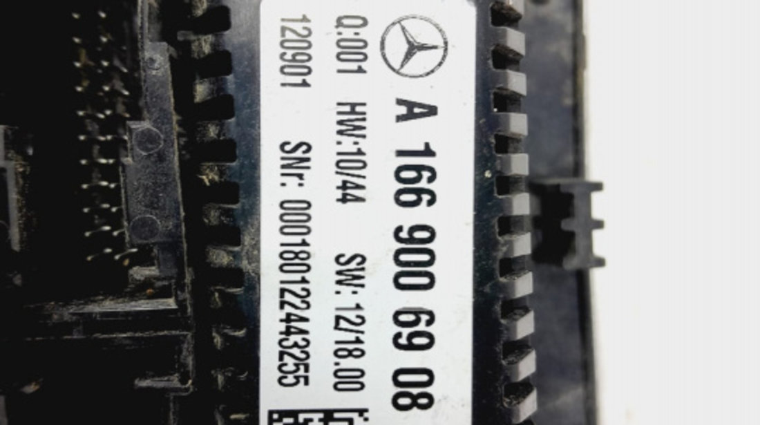 Panou comanda clima climatronic a1669006908 Mercedes-Benz GL-Class X166 [2012 - 2015]