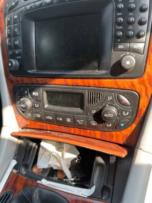 Panou comanda clima, Climatronic Mercedes c class w203