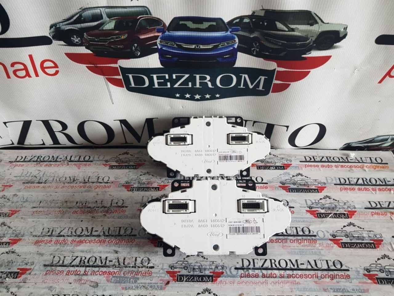 Panou comanda clima Ford Fiesta MK7 C1BT-18C612-BF