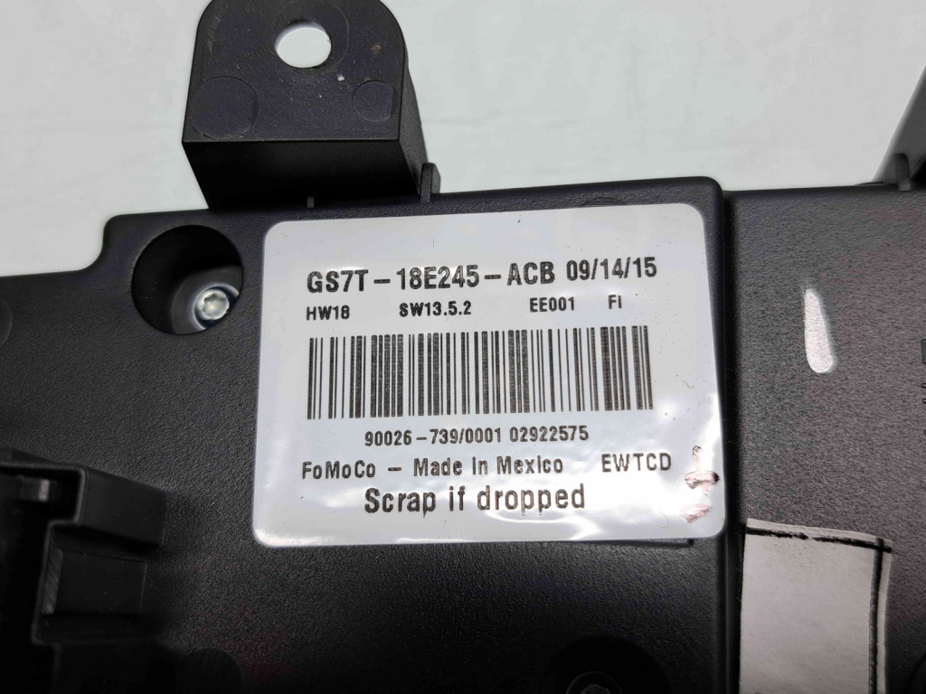 Panou comanda clima Ford Mondeo 5 Hatchback [Fabr 2014-2022] GS7T-18E245-ACB