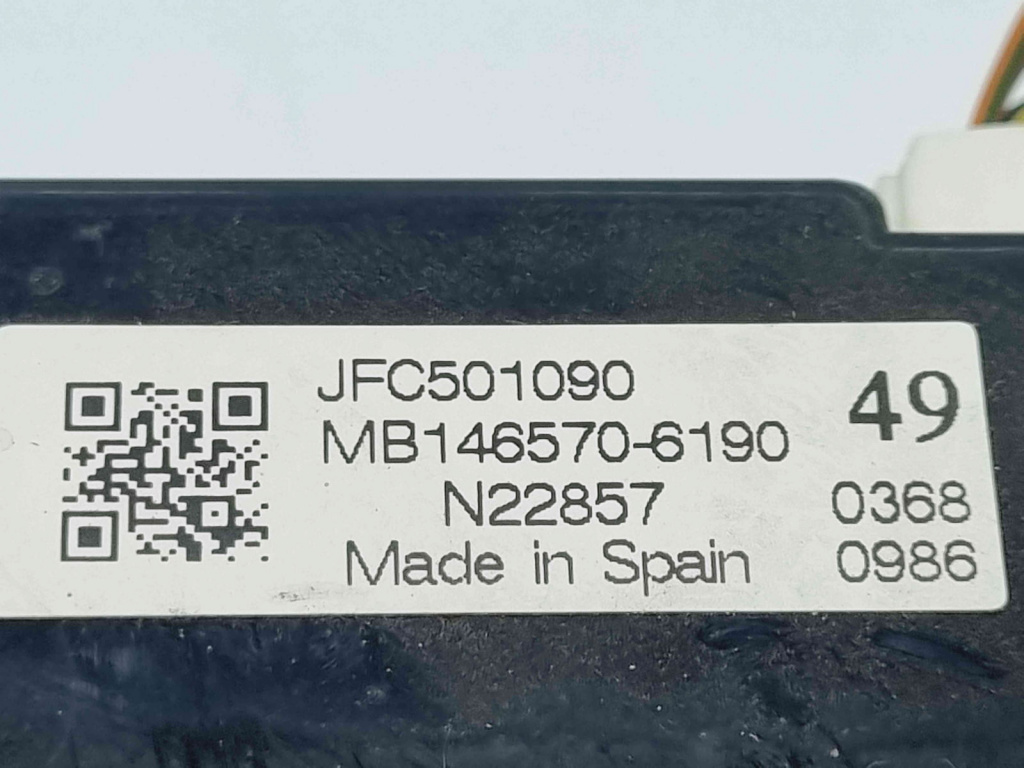 Panou comanda clima LAND ROVER RANGE ROVER SPORT (L320) [Fabr 2005-2009] JFC501090