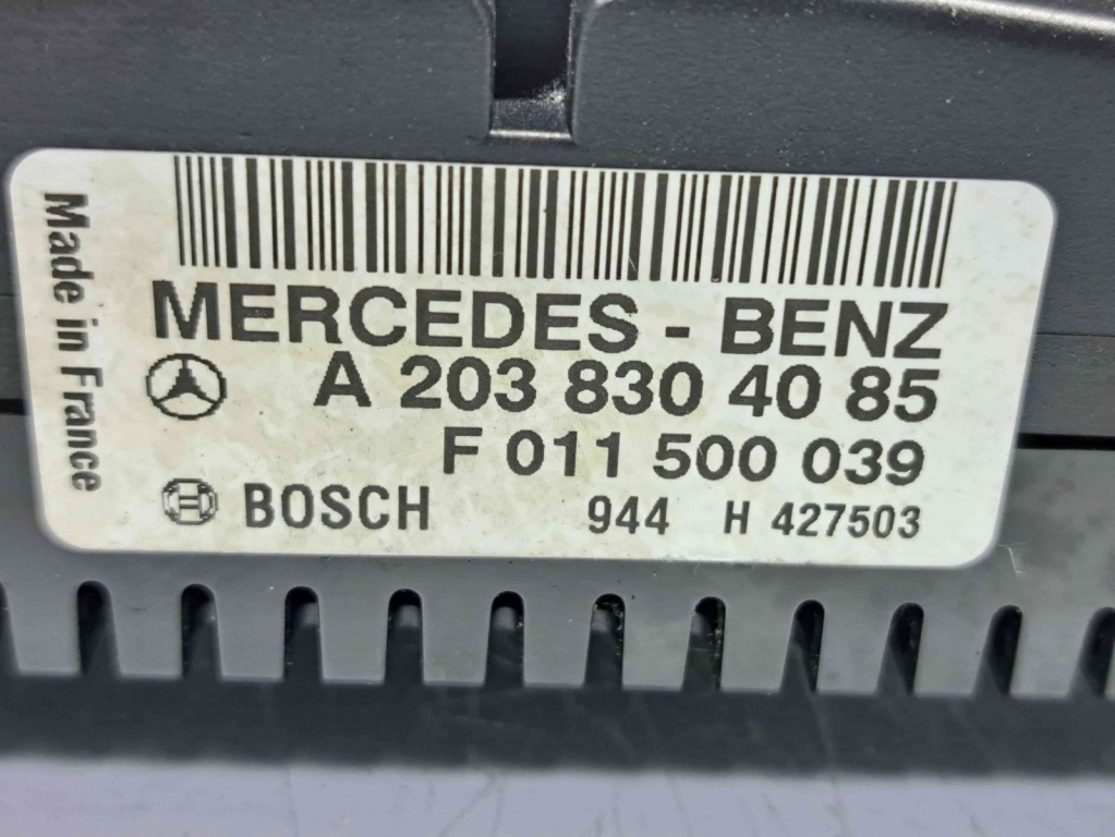 Panou comanda clima Mercedes Clasa CLK (C209) [Fabr 2002-2009] A2038304085