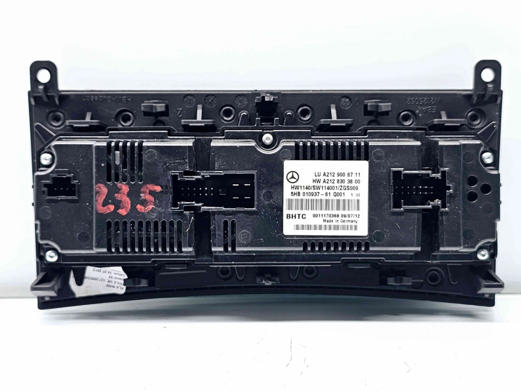 Panou comanda clima Mercedes Clasa E (W212) AMG [Fabr 2009-2016] A2129008711