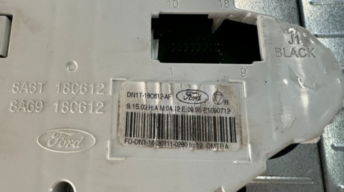 Panou comanda clima Mic defect DN1T18C612AF Ford EcoSport 2 [2013 - 2019]