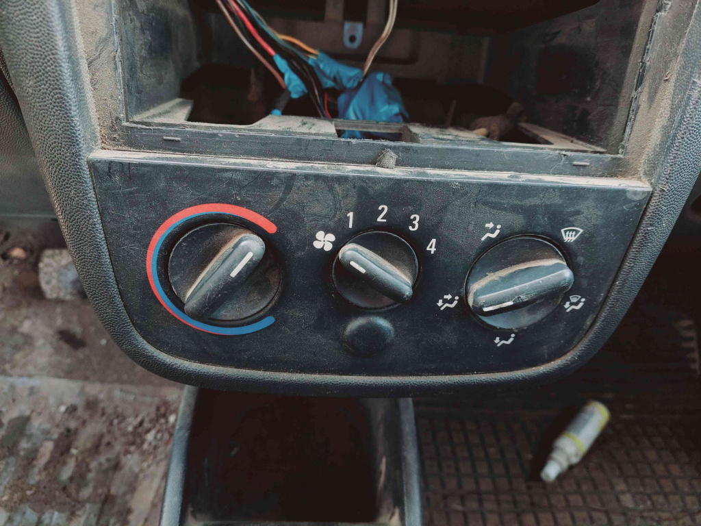Panou comanda clima Opel Combo [Fabr 2001-2011] OEM