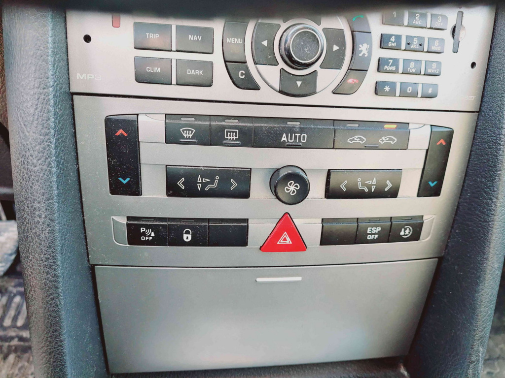 Panou comanda clima Peugeot 407 [Fabr 2004-2010] OEM