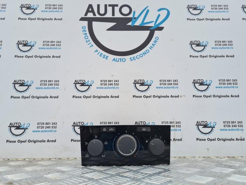 Panou Comanda clima piano black Opel Zafira B Facelift 2008-2014 13308176 GJ4