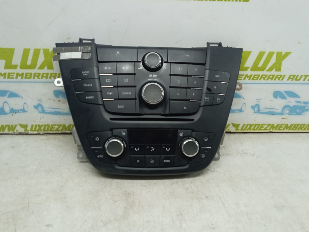 Panou comanda clima radio 13273102 Opel Insignia A [2008 - 2014] 2.0 cdti A20DTJ