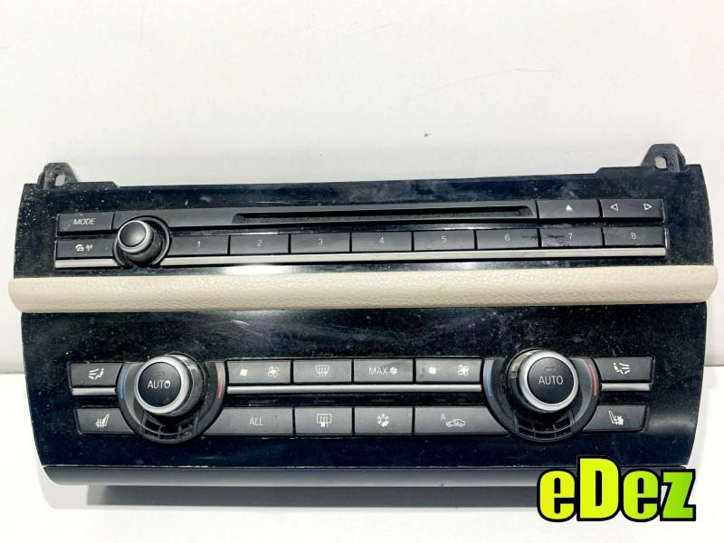 Panou comanda clima si radio cd BMW Seria 5 (2010-2017) [F10] 9233632