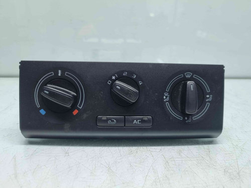 Panou comanda clima Skoda Fabia 2 (5J, 542) [Fabr 2007-2014] 5J0820045D