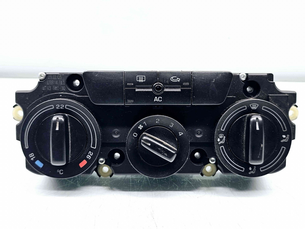 Panou comanda clima Volkswagen Golf 6 (5K1) [Fabr 2009-2013] 1Z0820047D