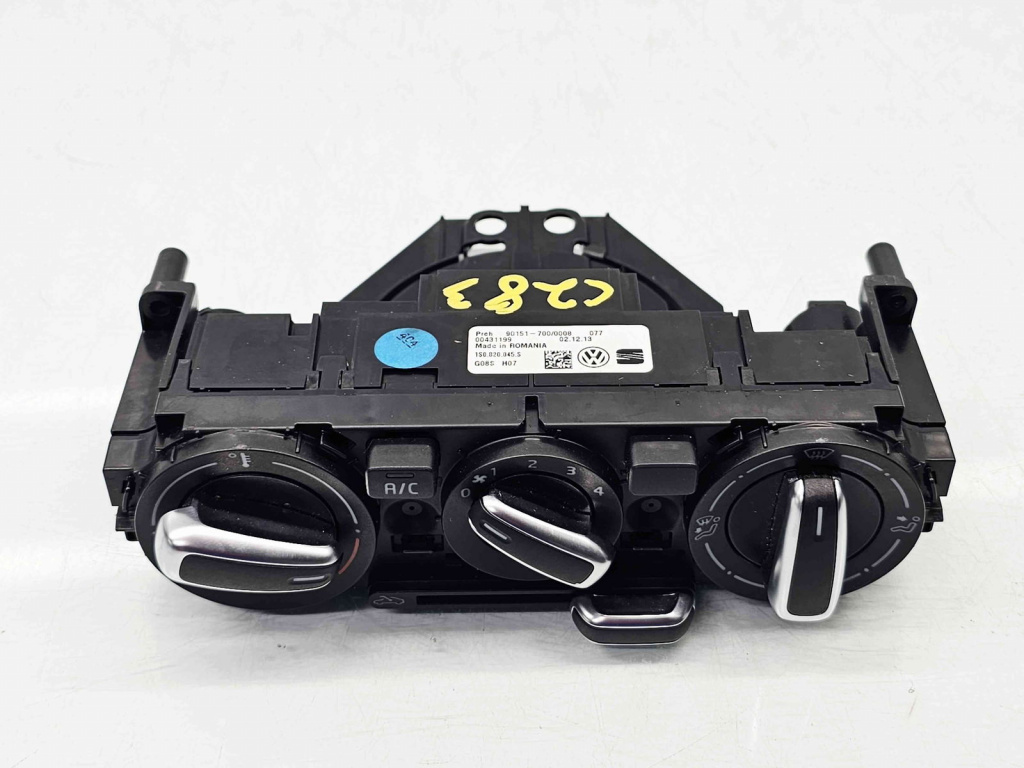 Panou comanda clima Volkswagen UP [Fabr 2011-2019] 1S0820045S