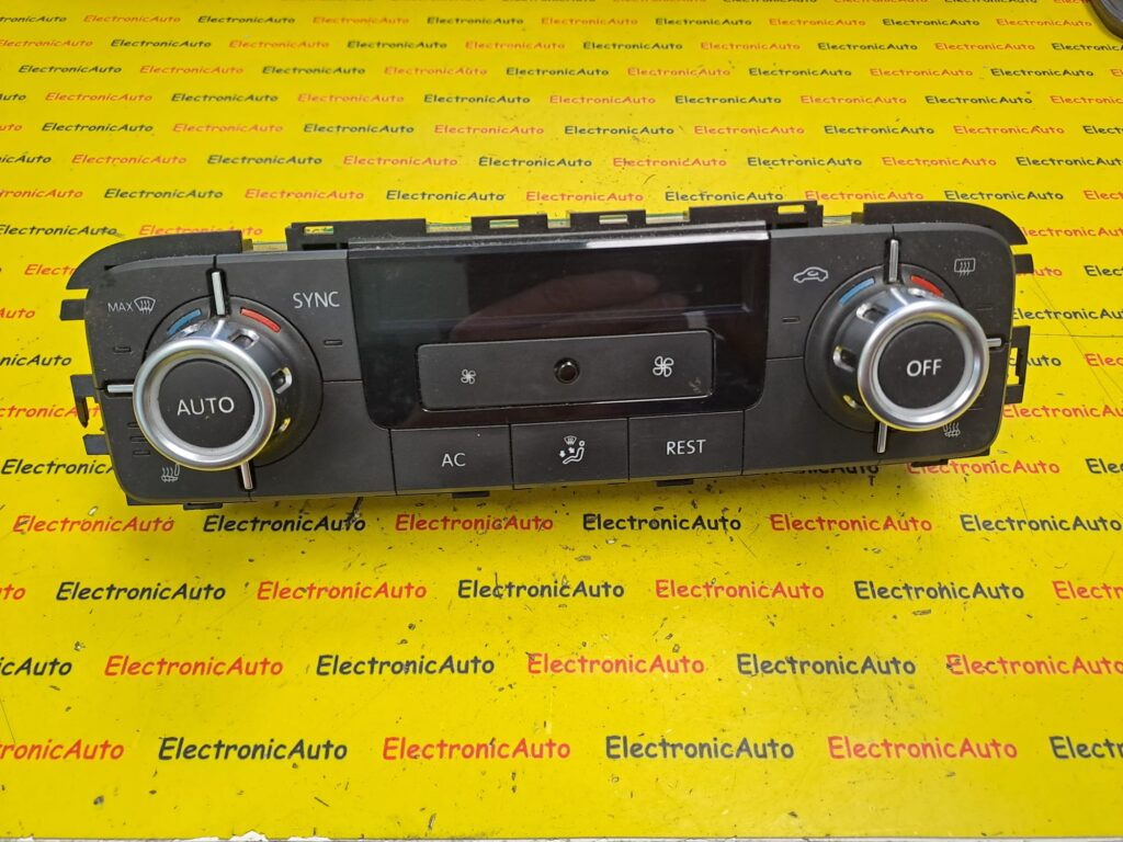 Panou Comanda Clima Volkswagen VW Touareg 2 7P, 7P6907040BK, 5HB01131501,