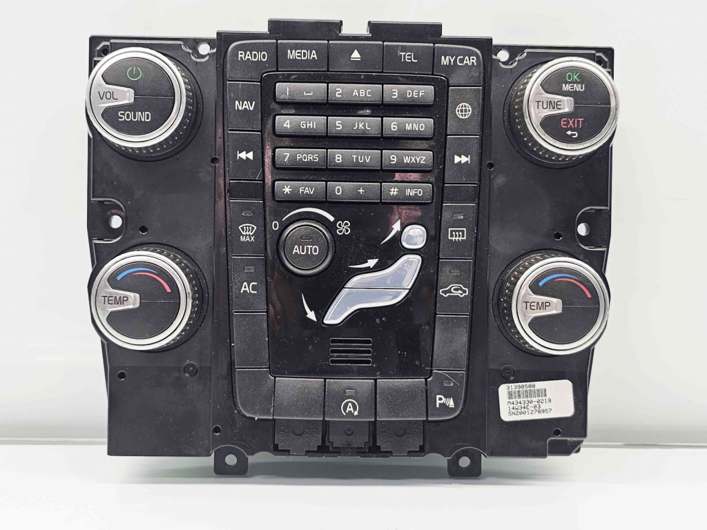 Panou comanda clima Volvo V60 [Fabr 2010-2018] 31398588