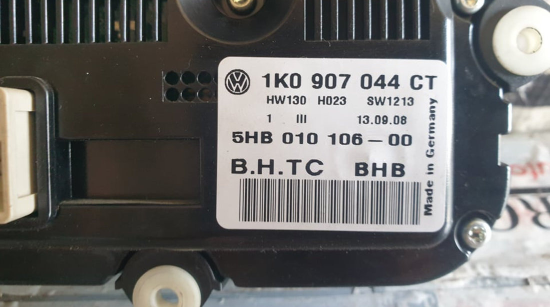 Panou comanda clima VW Golf V cod piesa : 1K0907044CT