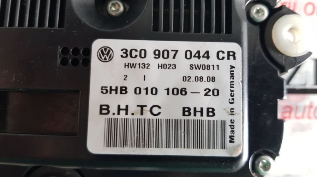 Panou comanda clima VW Passat B6 3c0907044cr