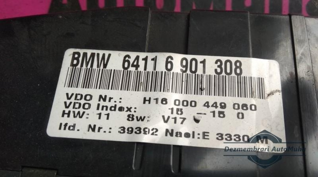 Panou comanda climatronic BMW Seria 7 (1994-2001) [E38] 64116901308