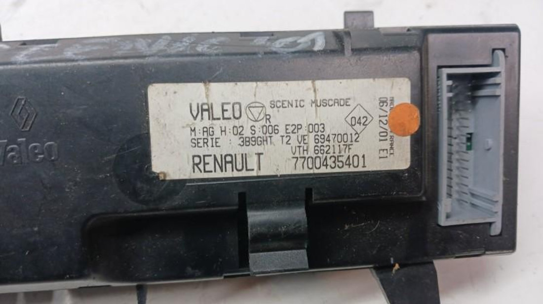 Panou comanda climatronic Renault Scenic (1999-2003) 7700435401 .