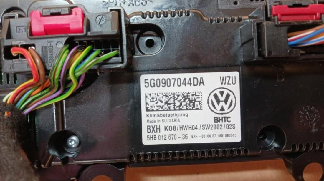 Panou comanda climatronic Volkswagen T-ROC (07.2017-) 5g0907044da