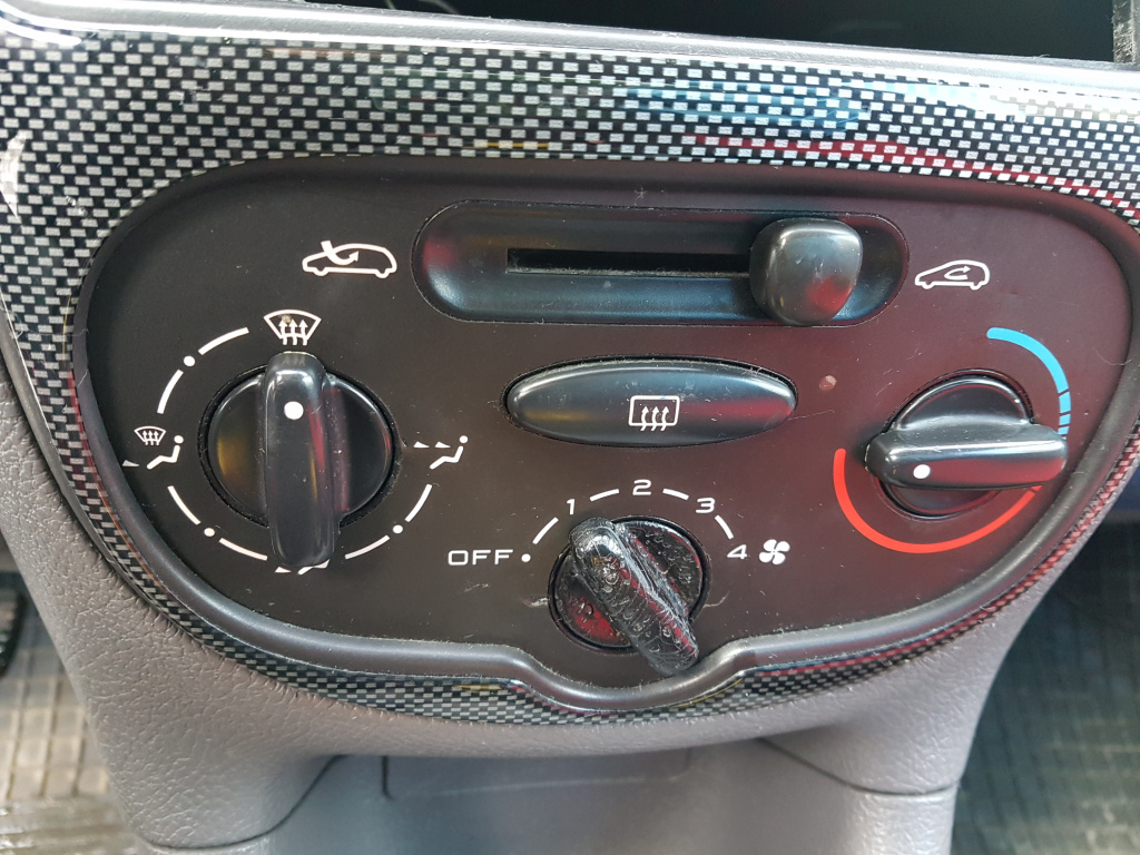 Panou / Comanda / Consola Clima / Incalzire AC Peugeot 206 1998 - 2006