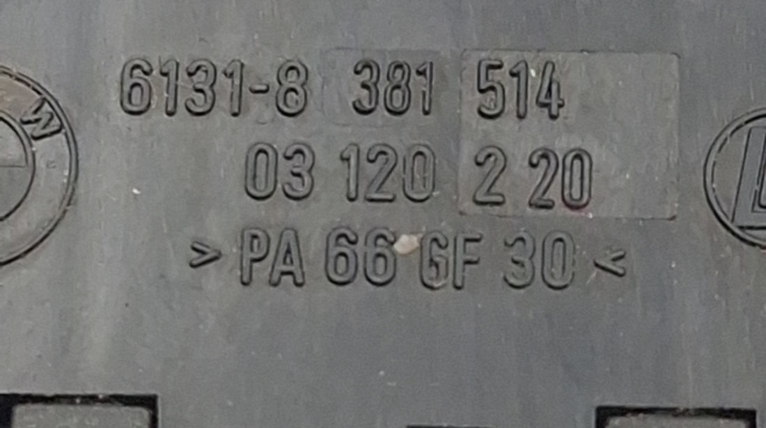 Panou Comanda Geamuri Electrice BMW 3 (E46) 1998 - 2007 Motorina 8381514, 61318381514, 6131-8381514, 03120220, 03 120 2 20