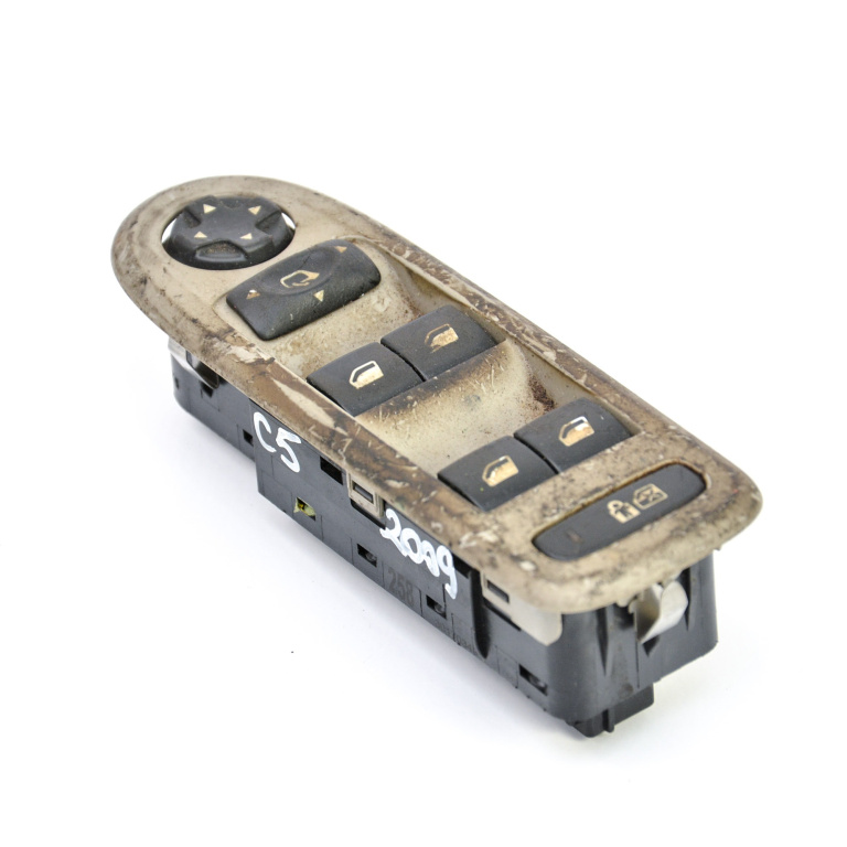 Panou Comanda Geamuri Electrice Citroen C5 2 (Rd, Td) 2008-2017 Fata Spate 96660258Zw, 96660258, 30170349 Bitron