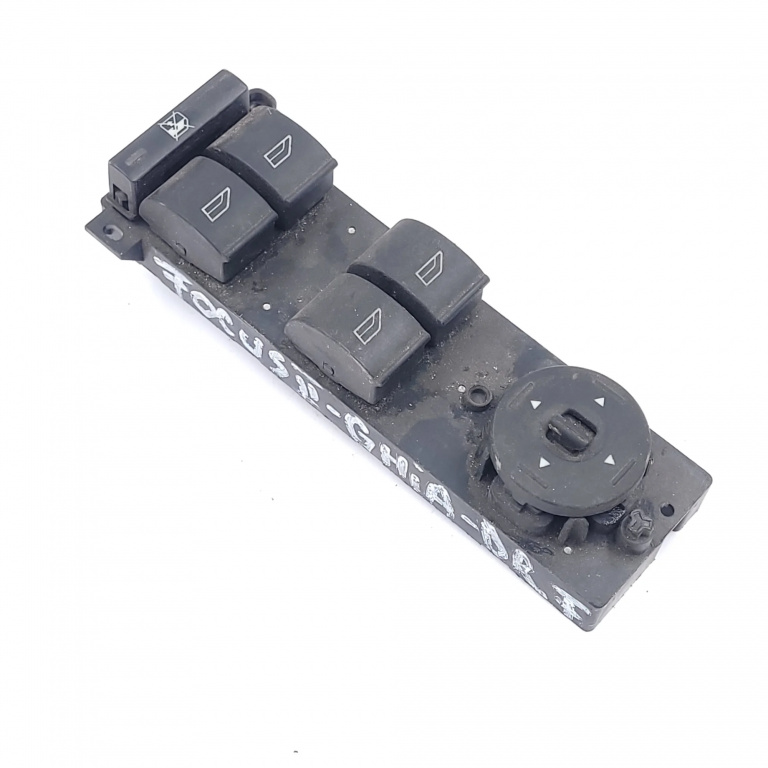 Panou Comanda Geamuri Electrice Ford Focus Mk 2 2005-2010 Stanga 7M5T14A132Aa, 7M5T-14A13-Aa, Sn09847071500467, 3S003178100