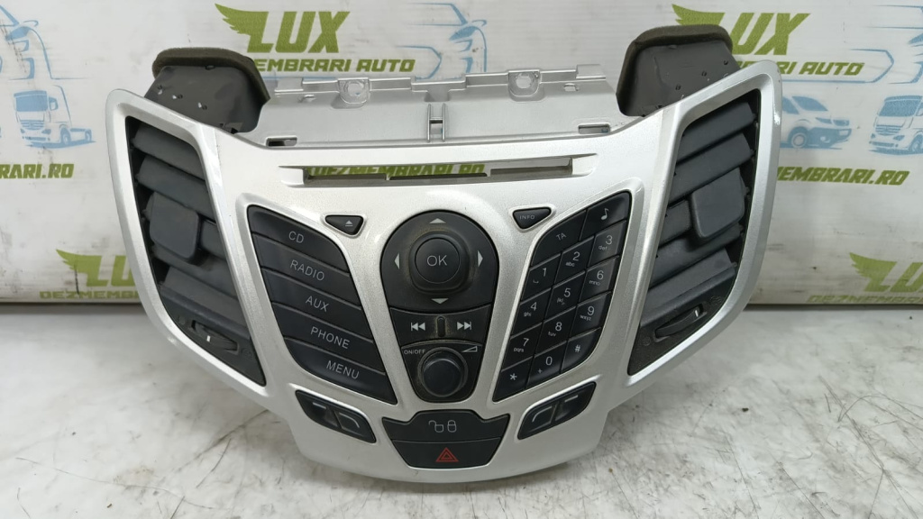 Panou comanda radio 8a61-18a802-bjw Ford Fiesta 6 [2008 - 2013] 1.4 tdci KVJA