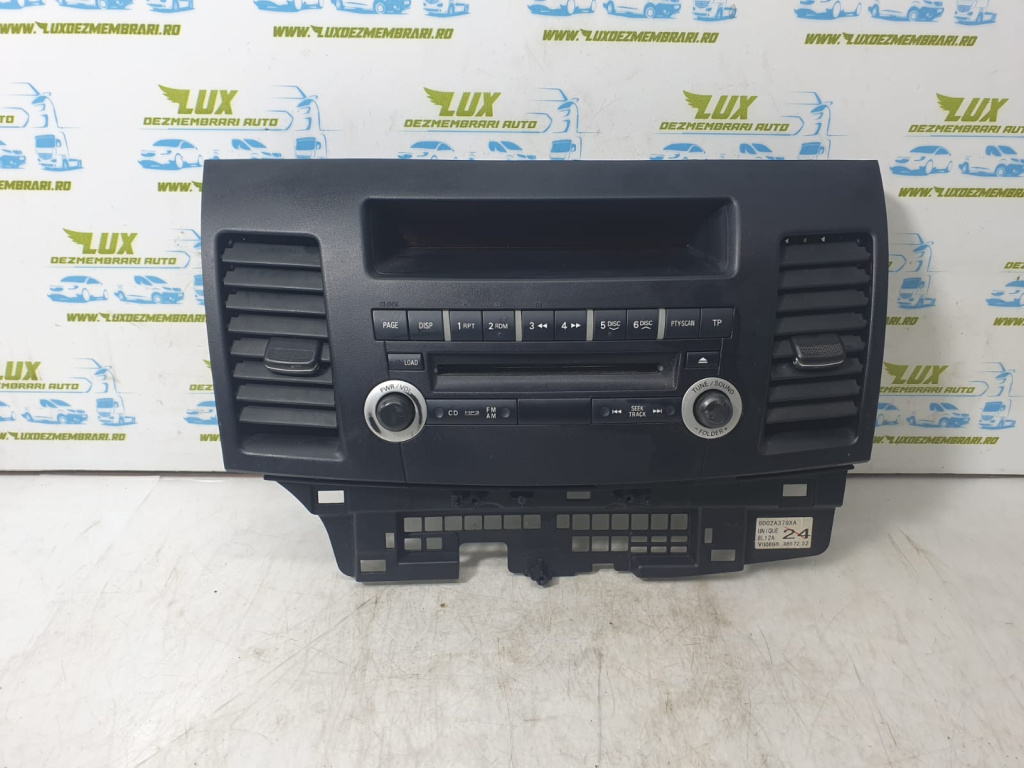Panou comanda radio CD/MP3 Mitsubishi Lancer X [2007 - 2011]