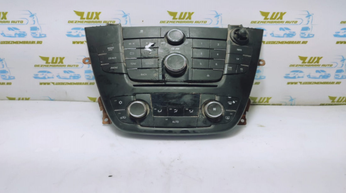 Panou comanda radio cd si panou clima ac 13273252 Opel Insignia A [2008 - 2014]