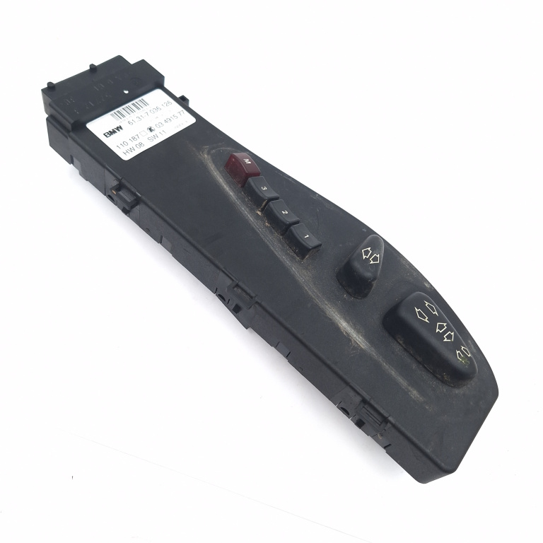 Panou Comanda Scaun Bmw 5 (E60, E61) 2003-2010 520 D M47 D20 (204D4) Motorina 7036126, 7 036 126, 61317036126, 6131 7 036 126, 03491577, 03 4915 77, 110187 Lk