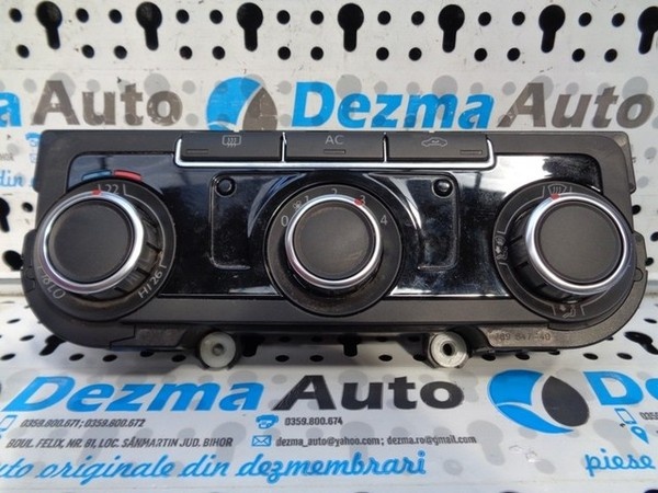 Panou comenzi AC 5HB009751, Vw Golf 5 Plus