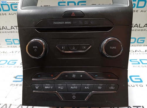 Panou Consola Comanda Buton Butoane Comanda Radio CD Player Comanda AC Aer Conditionat Ford Galaxy 2...