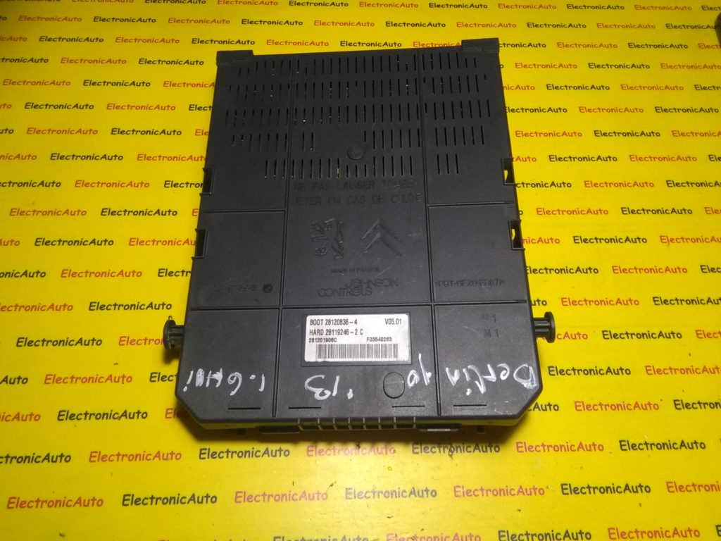 Panou de sigurante Citroen C4, 9664058780, 281208364, 28120836-4, 281192462C,