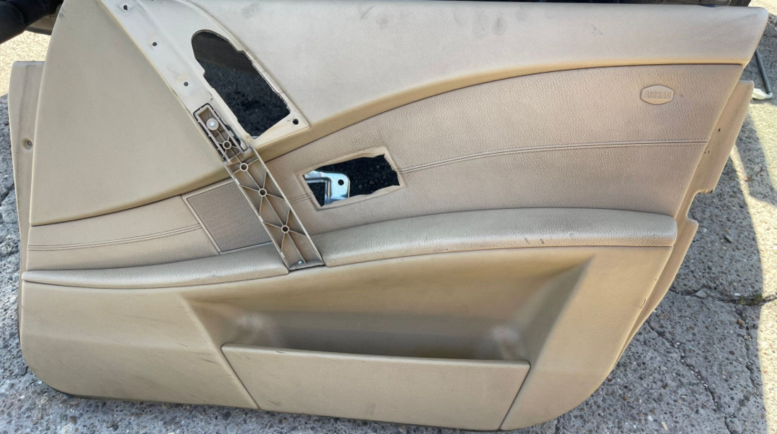 Panou Fata Interior de pe Usa Portiera Dreapta Fata Pasager BMW Seria 5 E60 E61 2003 - 2010 [1669]